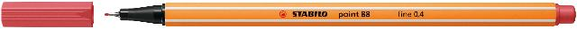 STABILO point 88 rostrot