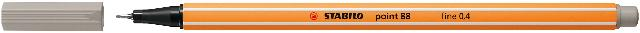 STABILO point 88 warmgrau
