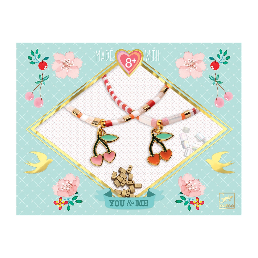 Schmuck basteln: Kirschen