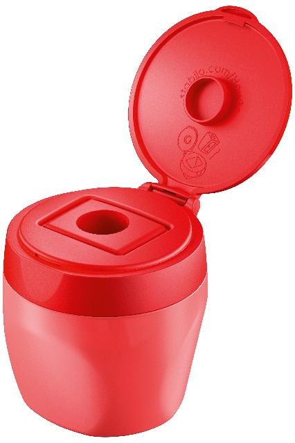 STABILO woody 3in1 Dosenspitzer rot