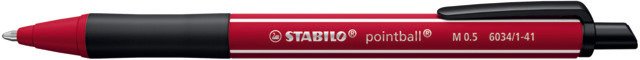 [4006381624770] STABILO Kugelschreiber pointball NatureCOLORS Wildflower burgunderrot