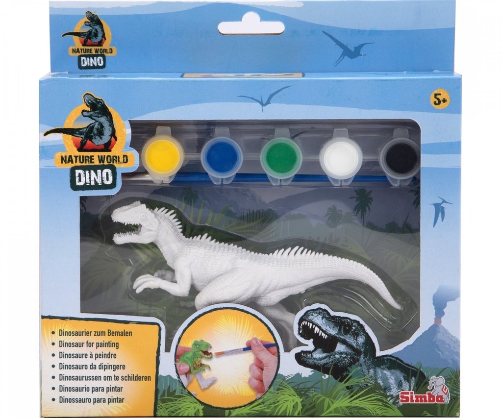 [4006592095970] Dinosaurier zum Bemalen, 2-sort.