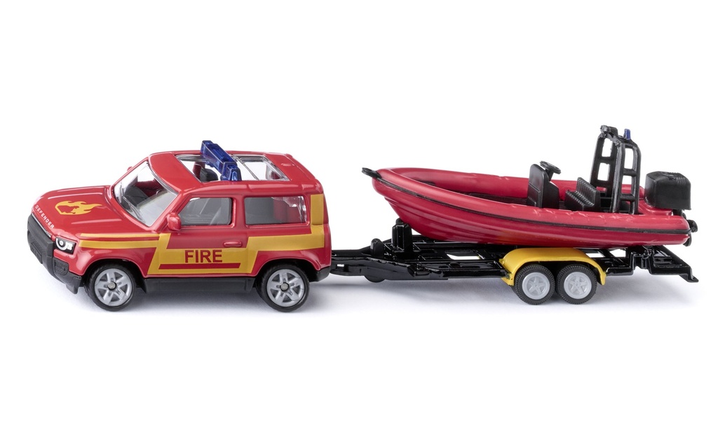 [4006874016082] Land Rover Defender mit Boot