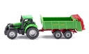 DEUTZ-FAHR mit Strautmann Universalstreuer