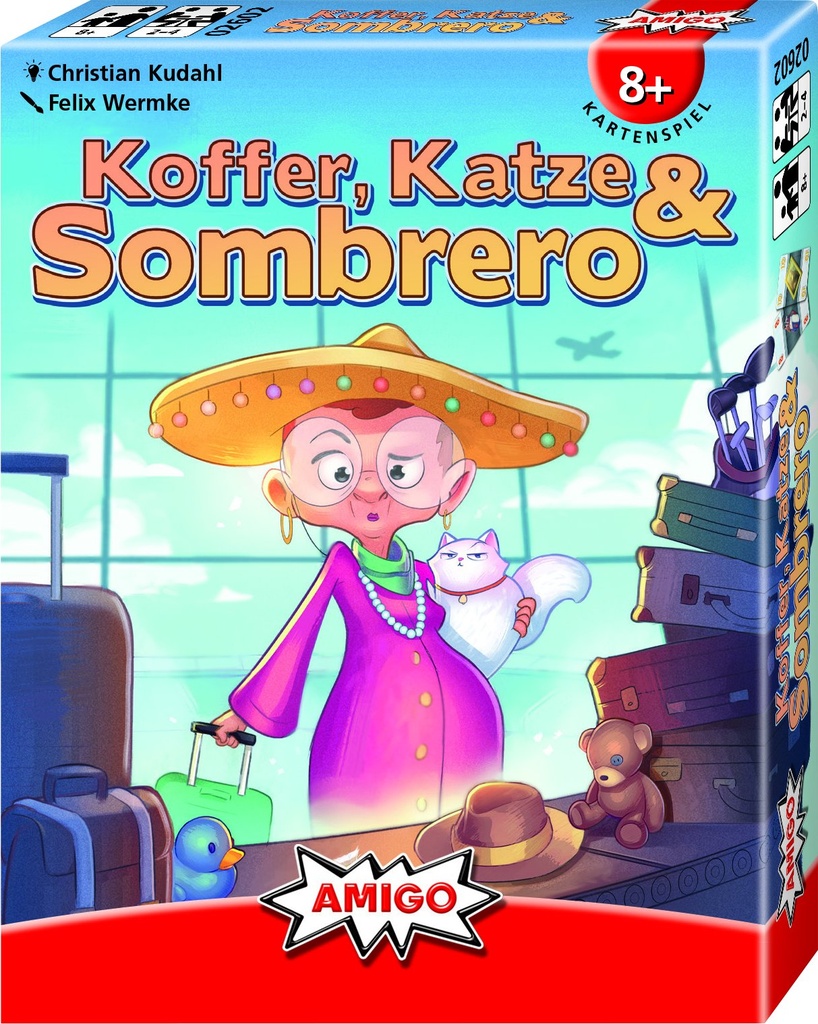 [4007396026023] Koffer, Katze & Sombrero
