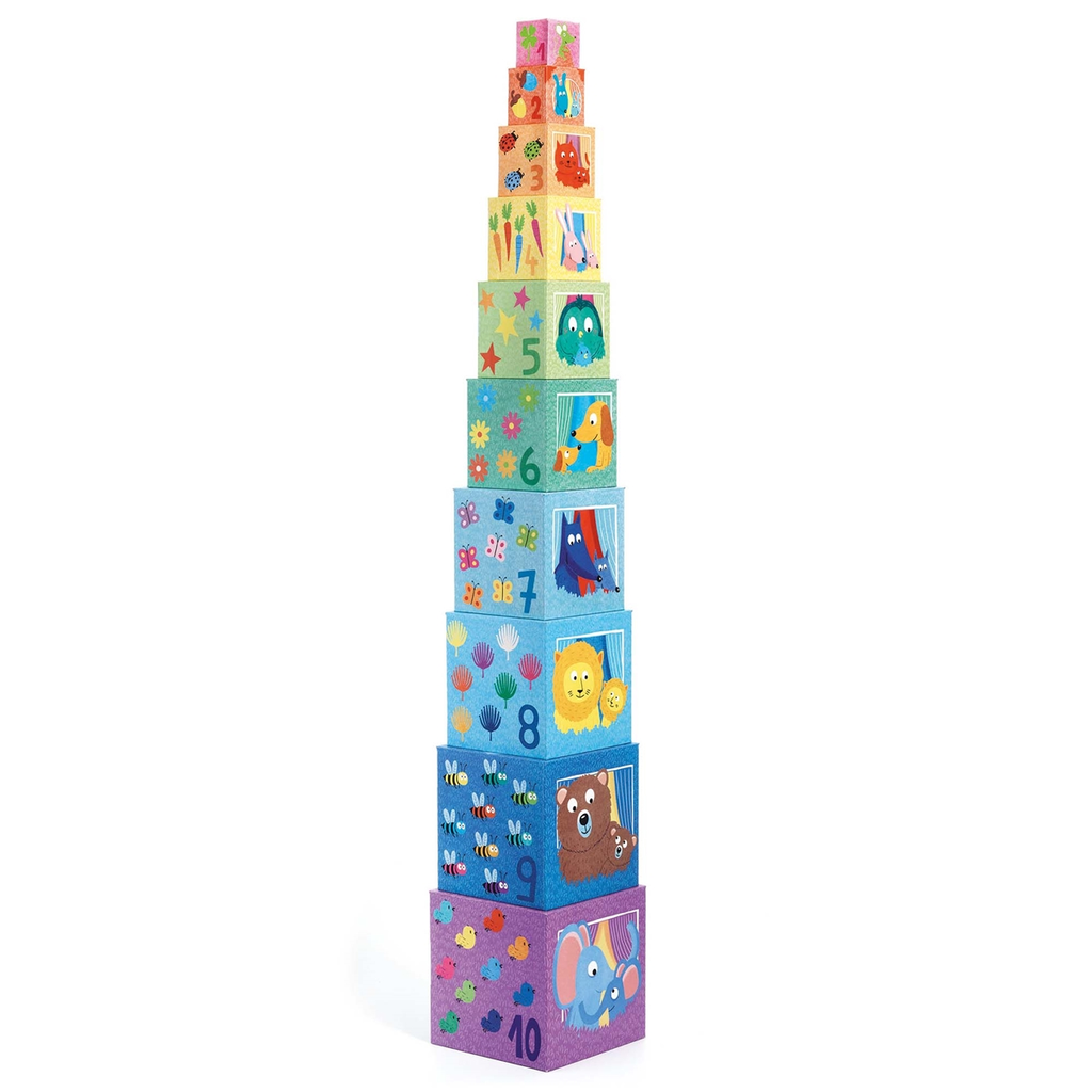 Stapelturm: Regenbogen