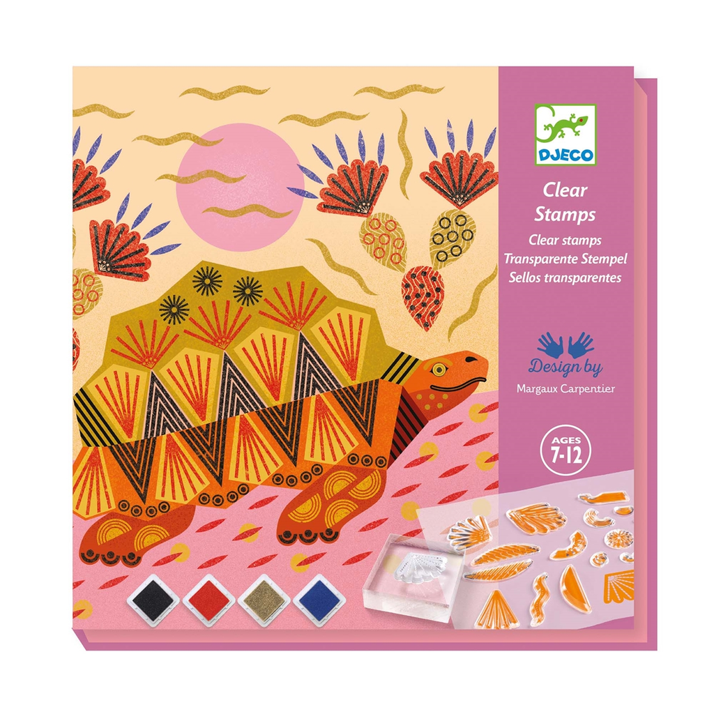 Stempel: Muster und Tiere