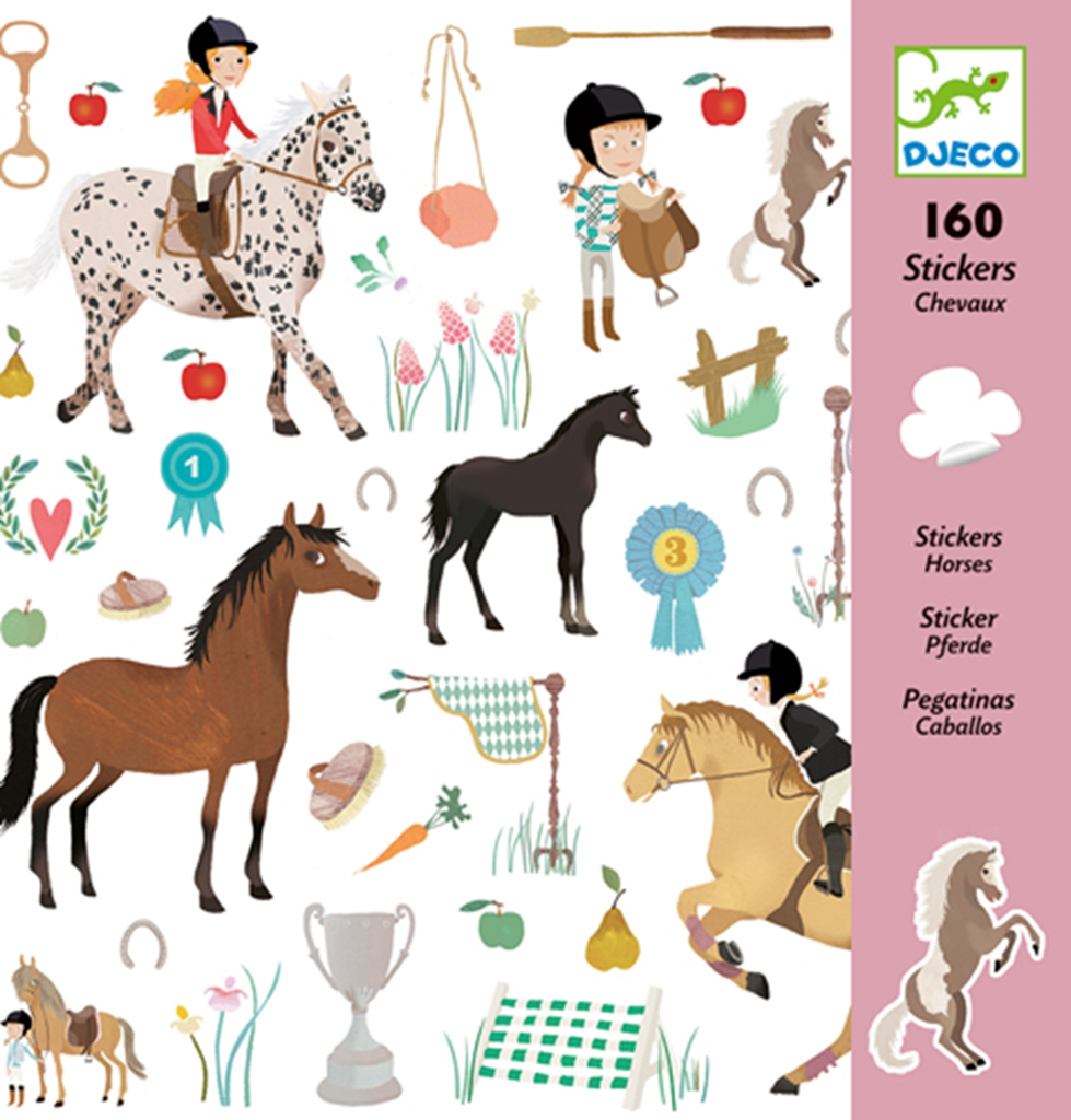 Sticker: Pferde