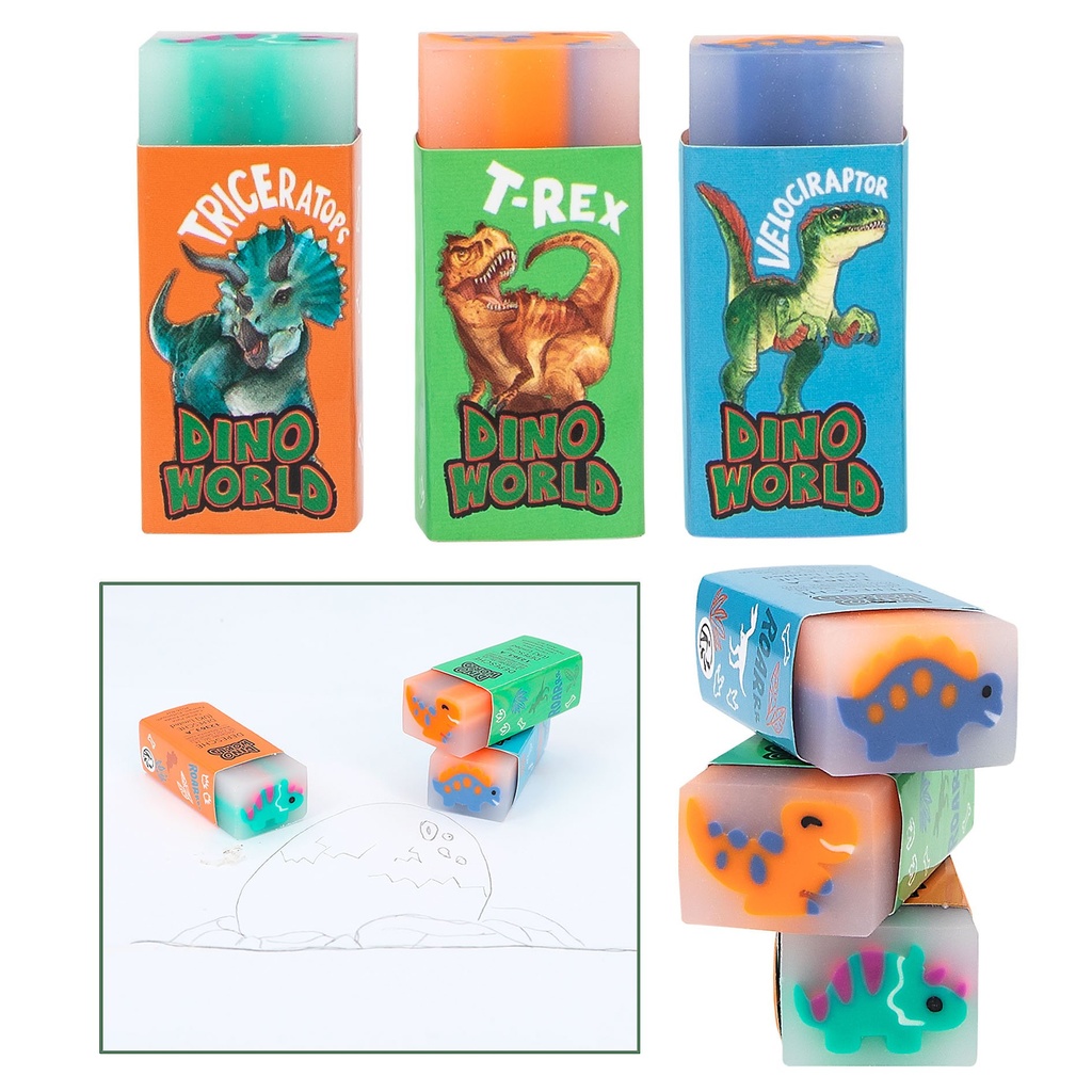 [4010070641320] Dino World Jelly Radierer