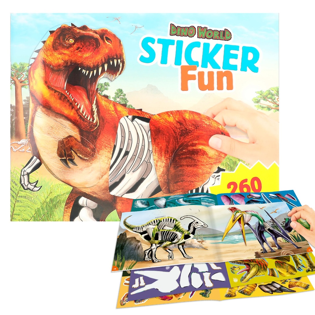 [4010070644208] Dino World Sticker Fun