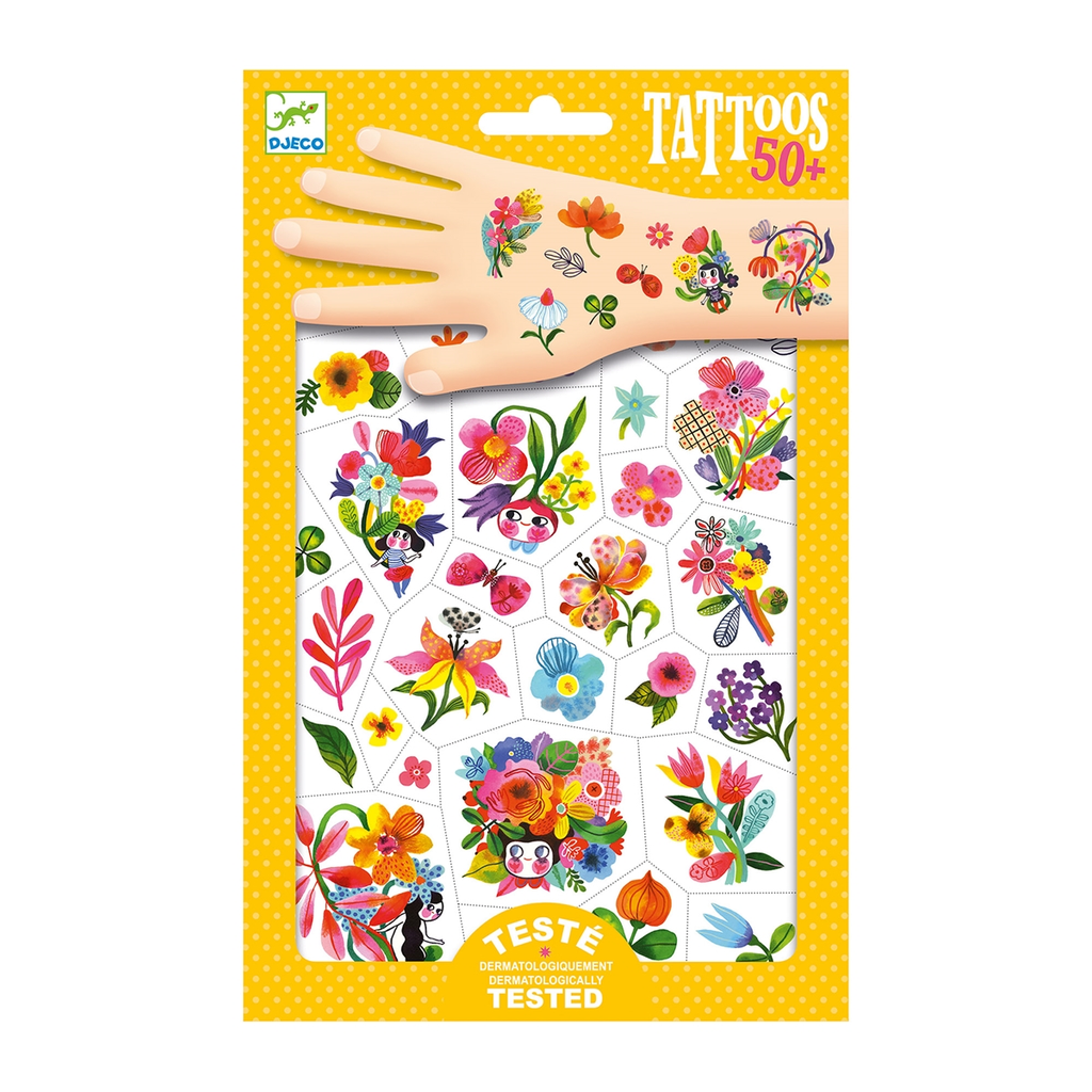 Tattoos: Blumepracht