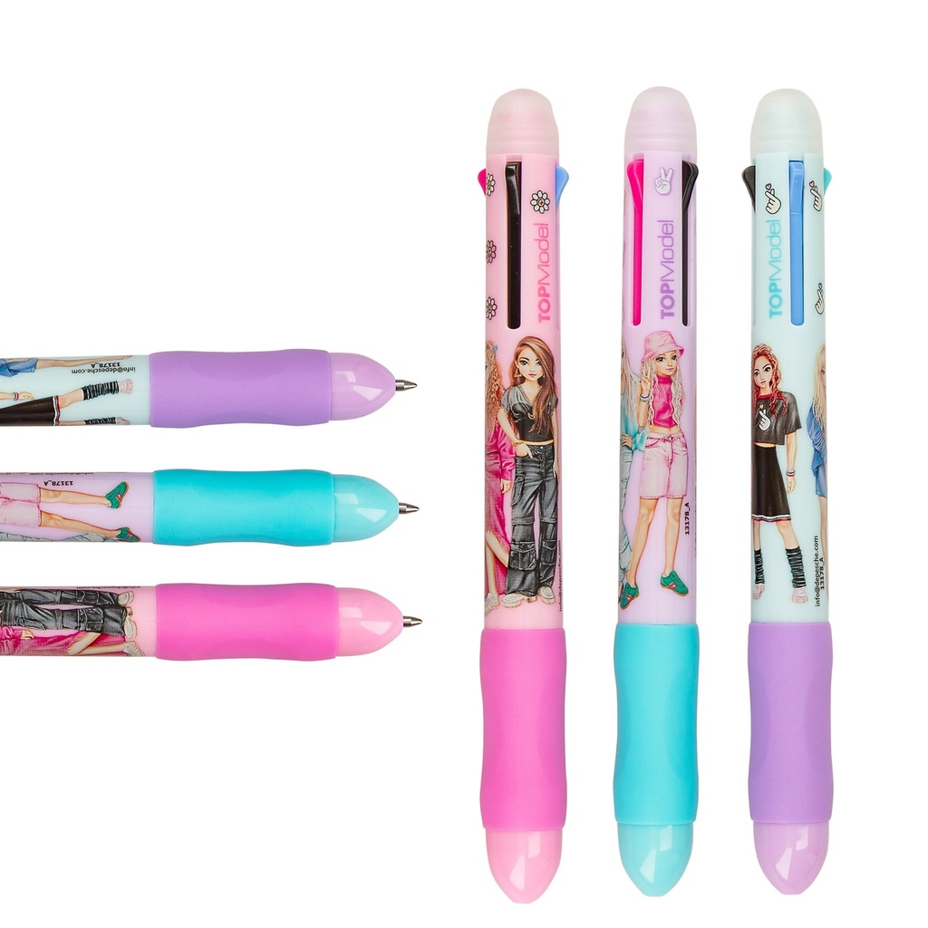 [4010070686734] TOPModel Radierbarer Gelstift 4 Farben
