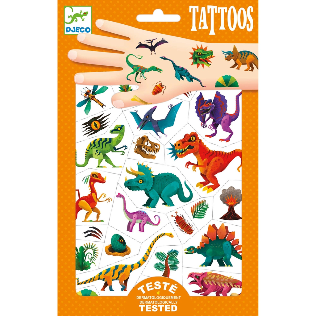 Tattoos: Dino Club