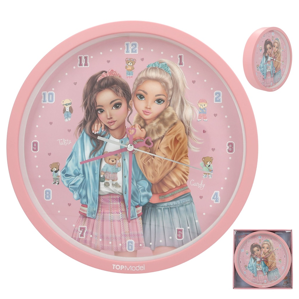 [4010070690380] TOPModel Wanduhr TEAM TEDDY