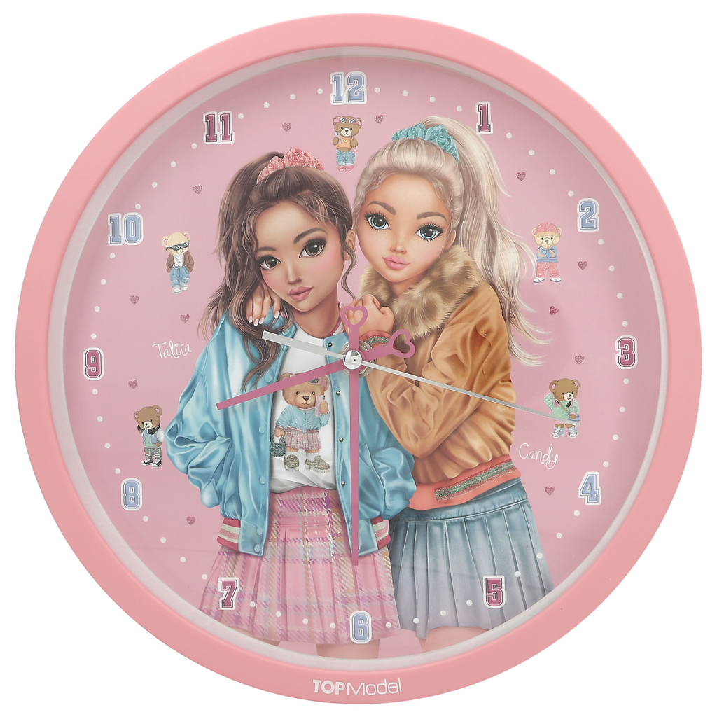 TOPModel Wanduhr TEAM TEDDY