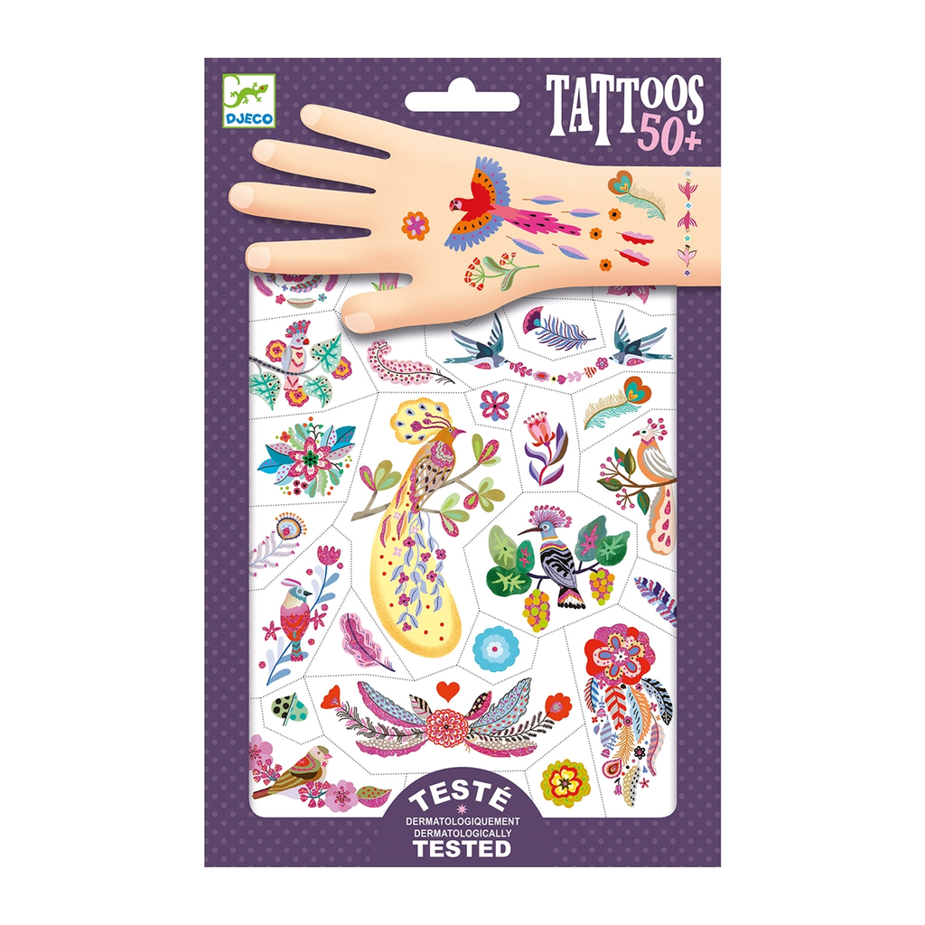 Tattoos: Paradiesvögel