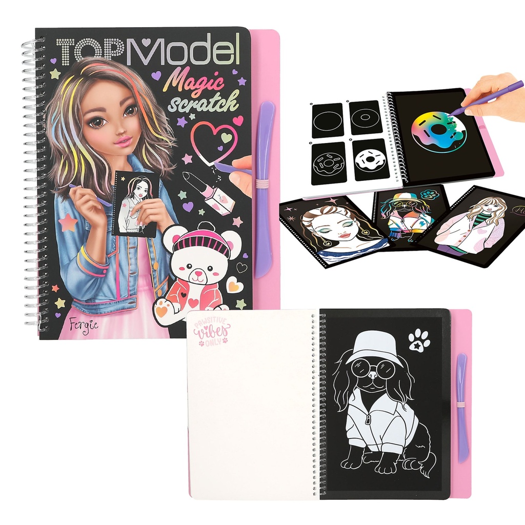 [4010070693671] TOPModel Magic Scratch Book