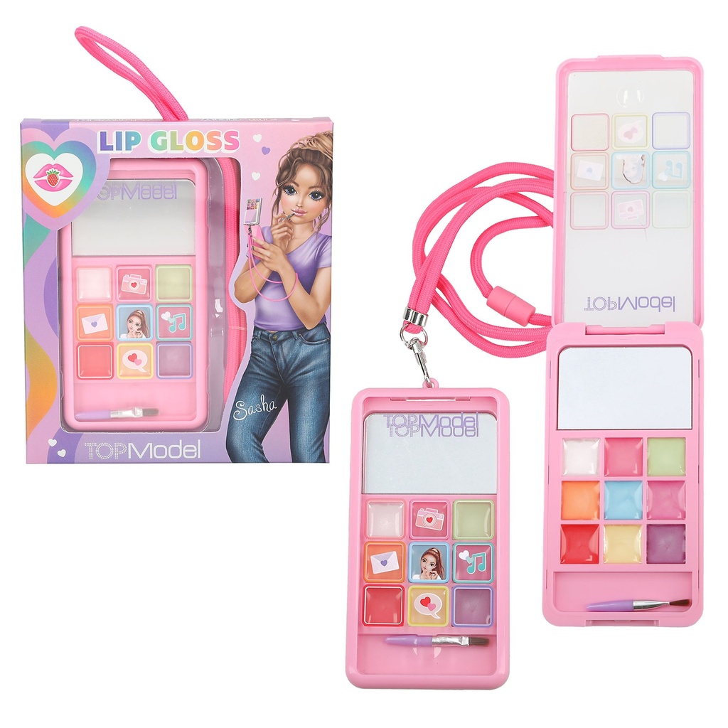 [4010070694043] TOPModel Lipgloss Smartphone zum Umhängen BEAUTY and ME