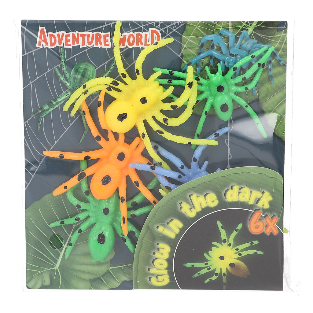 Dino World Glow in the Dark Spinnen