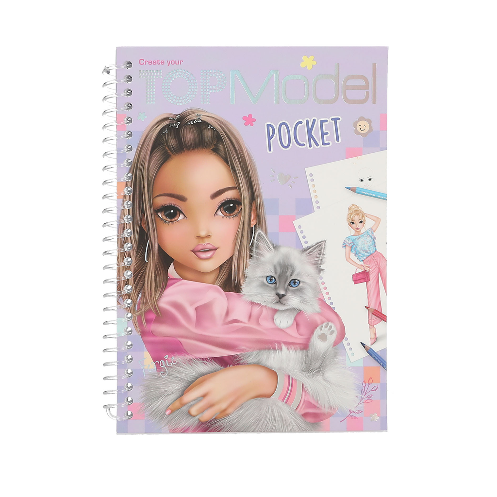 TOPModel Pocket Malbuch