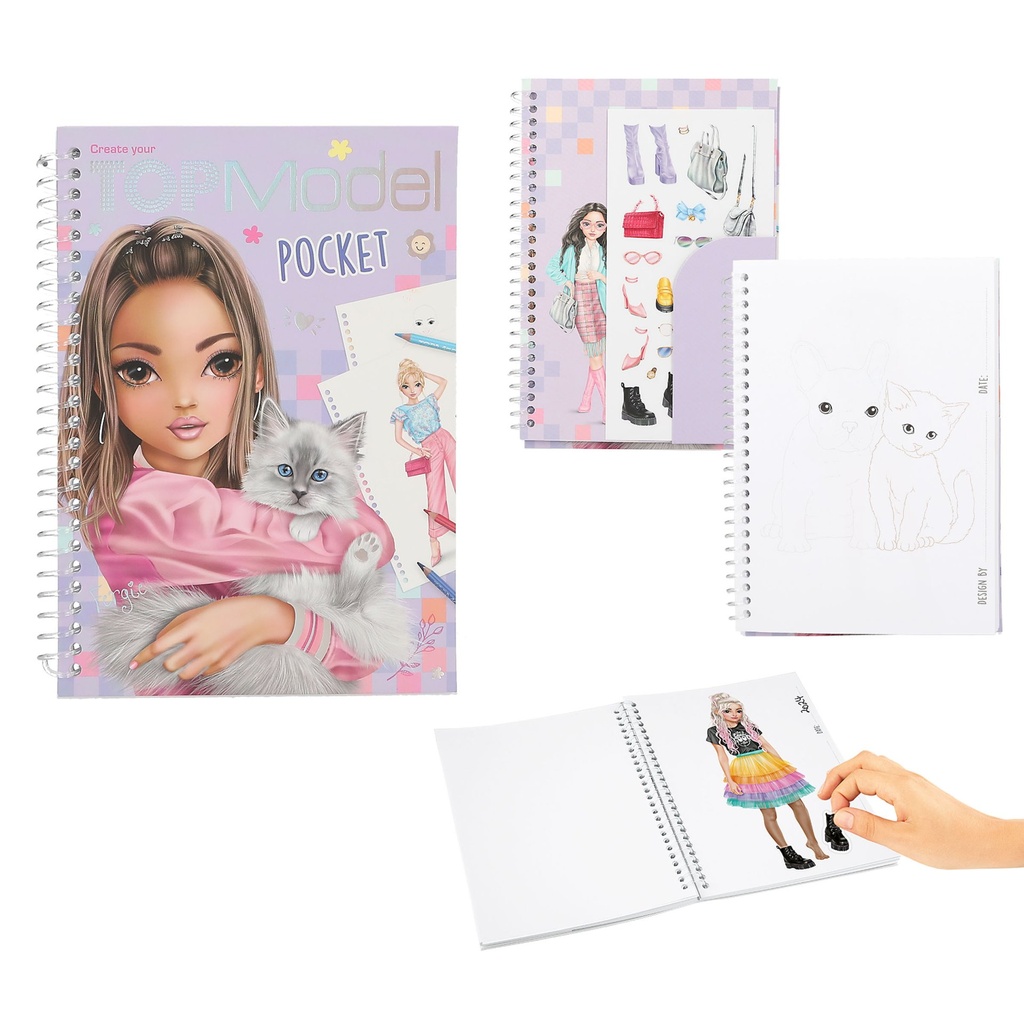 [4010070699185] TOPModel Pocket Malbuch