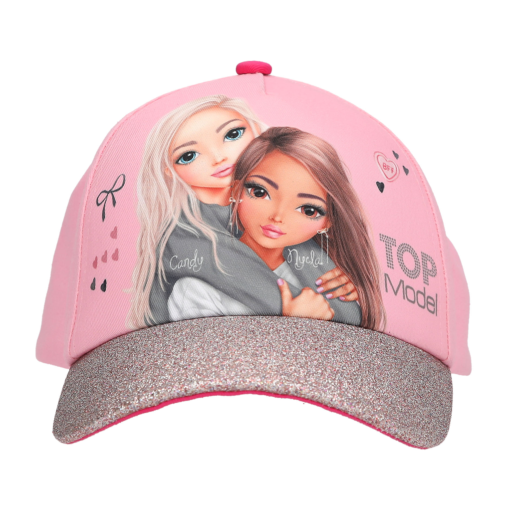 TOPModel Bedruckte Cap mit Glitzer MY BFF