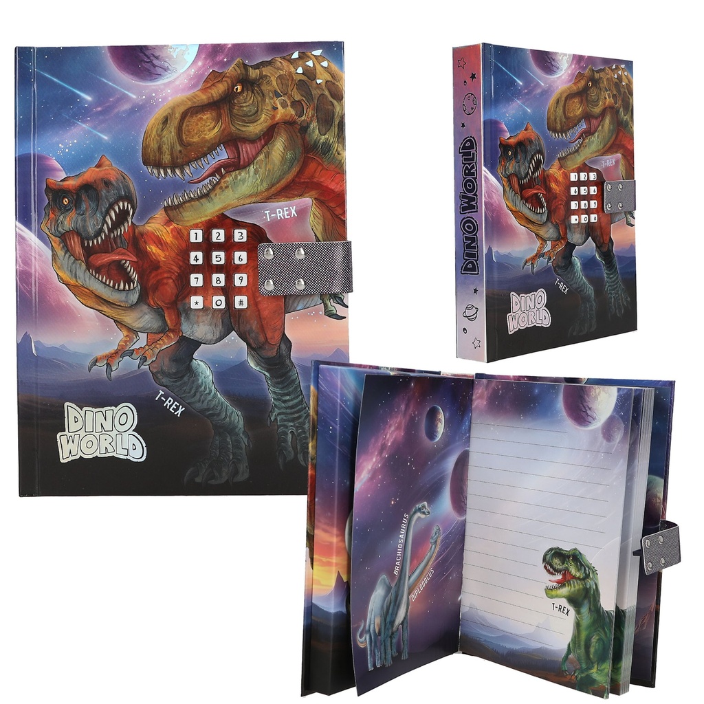 [4010070702717] Dino World Geheimcode Tagebuch mit Sound