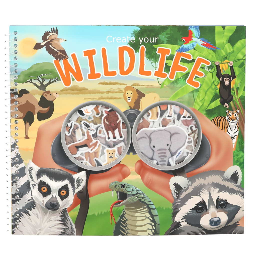 Create Your Wild Life mit Flock Stickern
