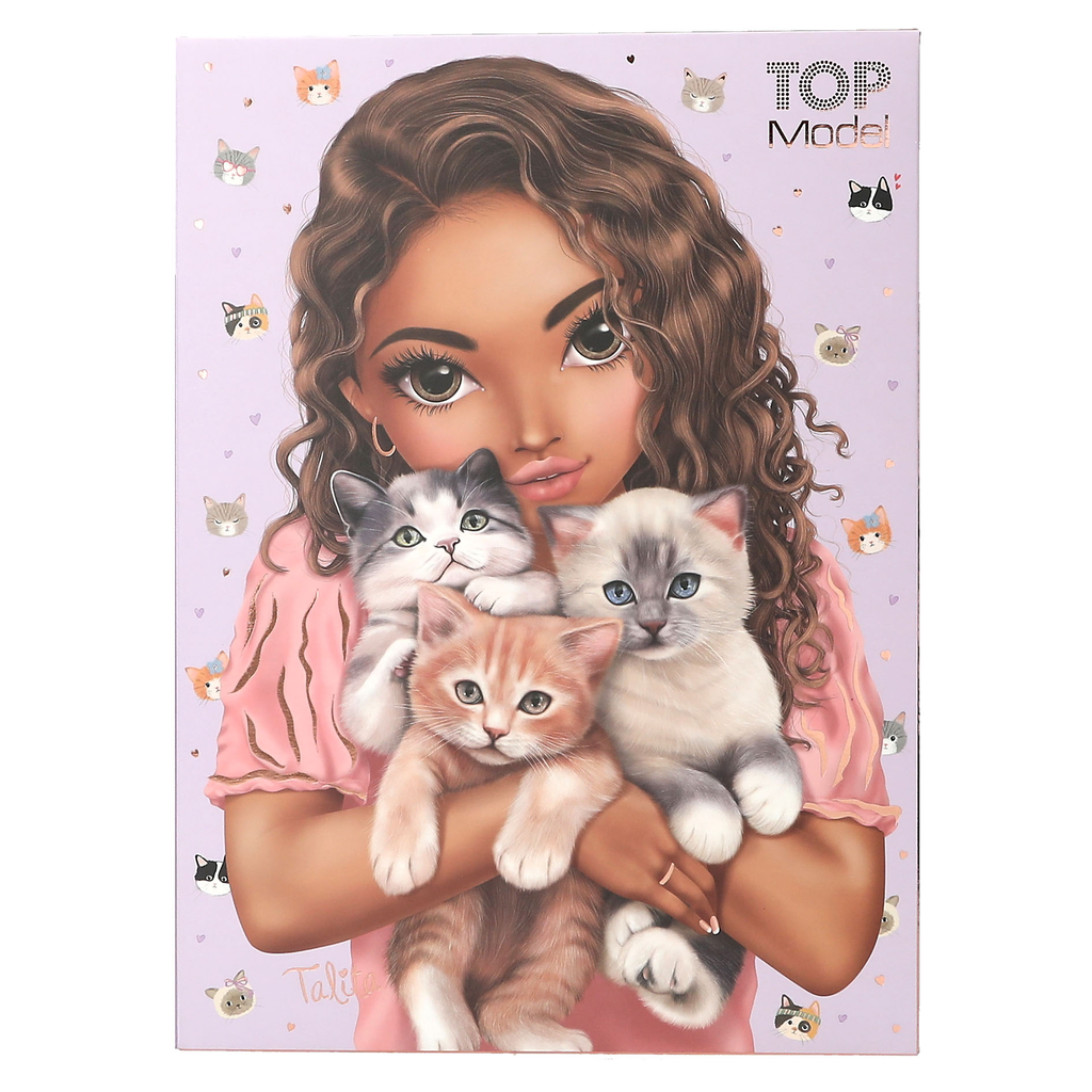 TOPModel Briefpapier CAT LOVE