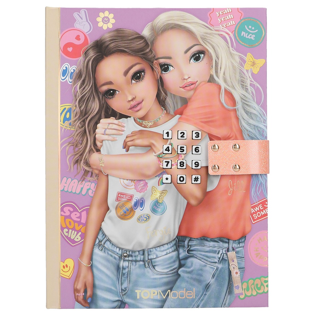 [4010070705084] TOPModel Geheimcode Tagebuch mit Sound GIRL POWER
