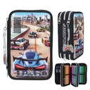 Action World 3 Fach Federtasche Gaming