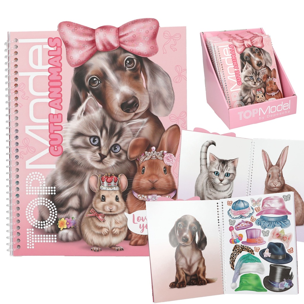 [4010070710316] TOPModel Cute Animals Dress Me Up