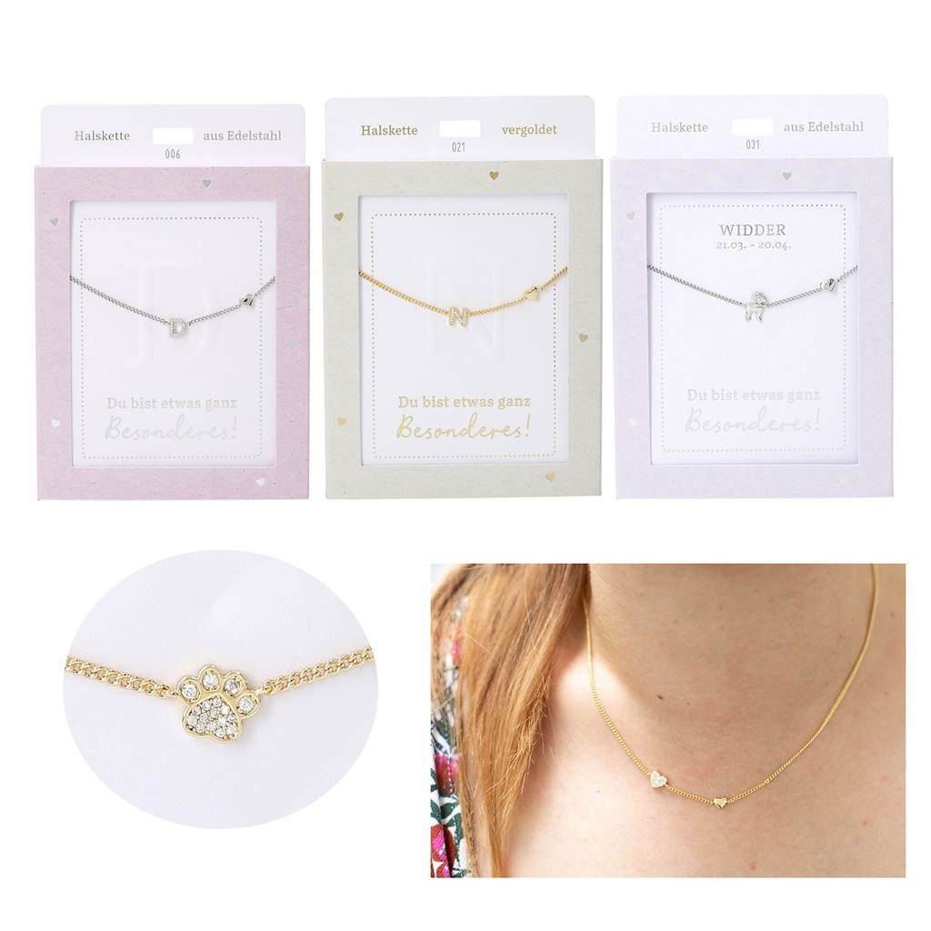 [4010070716127] Halskette Heart of Gold