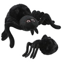 Adventure World Plüsch Spinne  20 cm schwarz