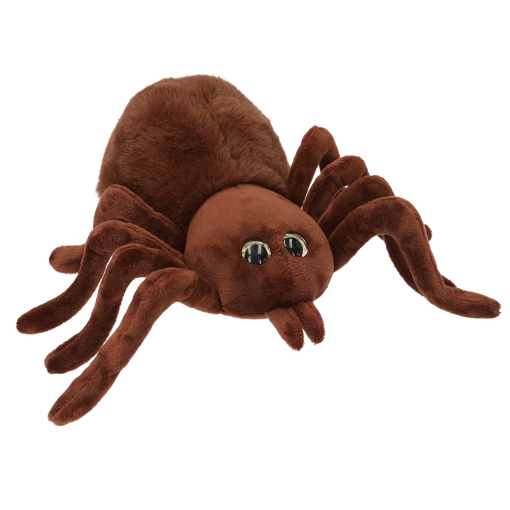 Adventure World Plüsch Spinne 20 cm braun 