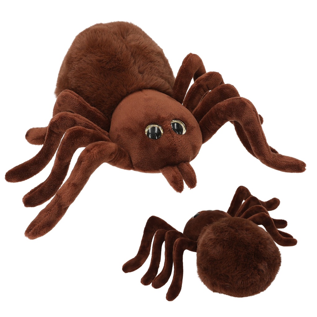 [4010070716226] Adventure World Plüsch Spinne 20 cm braun