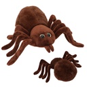 Adventure World Plüsch Spinne 20 cm braun