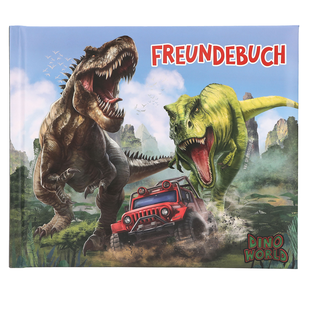 Dino World Freundebuch