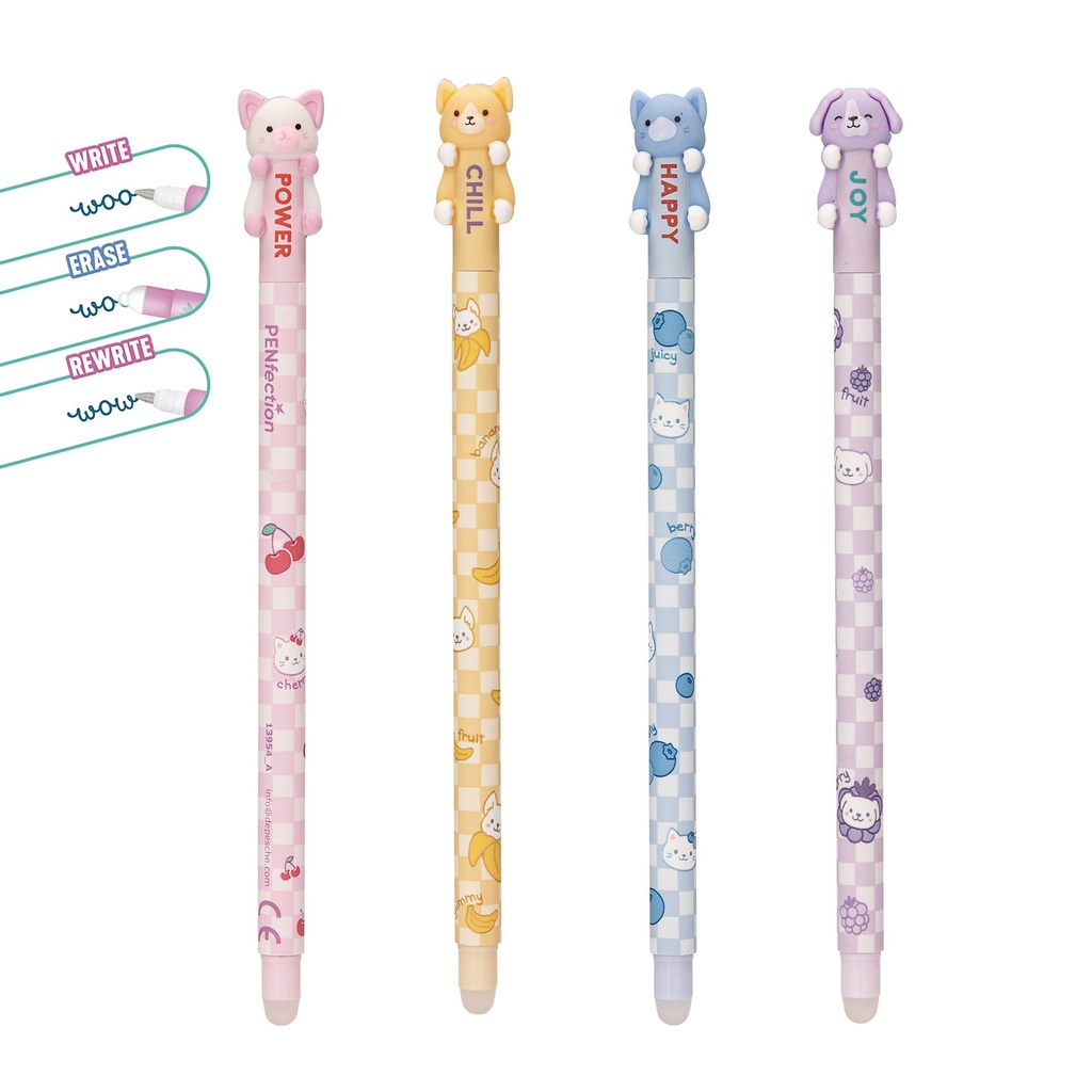 PENfection Radierbarer Gelstift Huggy Colours