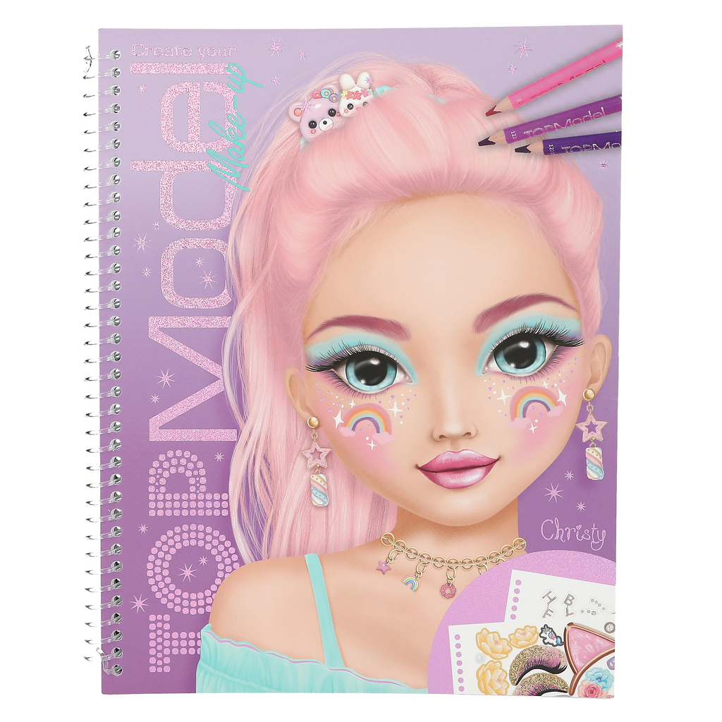 Create your TOPModel Make Up Malbuch