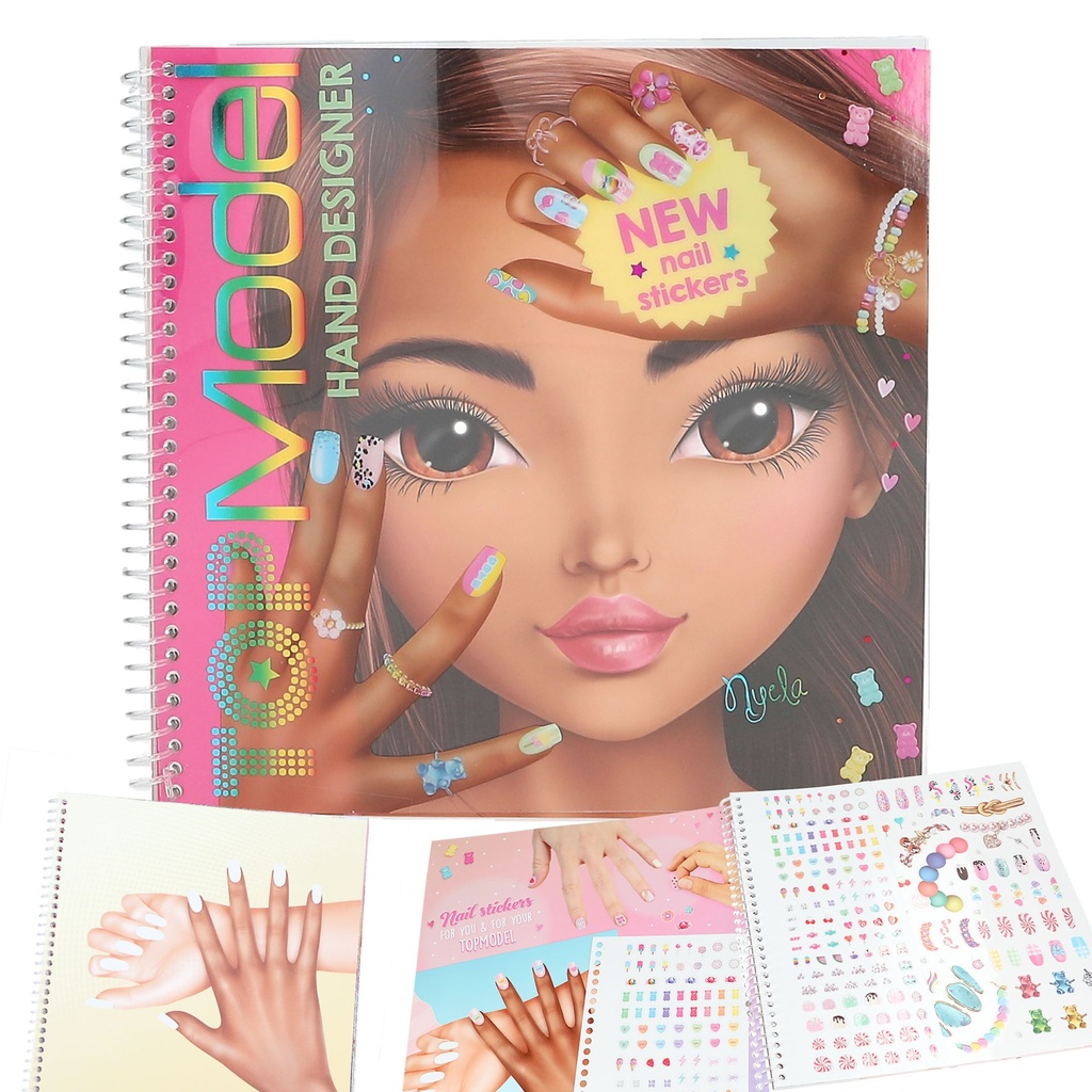 TOPModel Hand Designer Malbuch