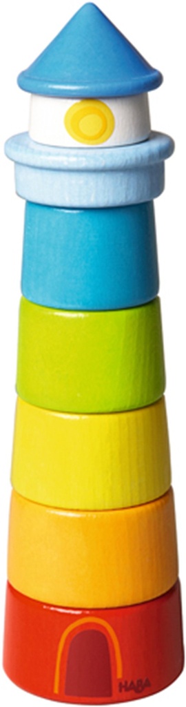 Stapelspiel Leuchtturm
