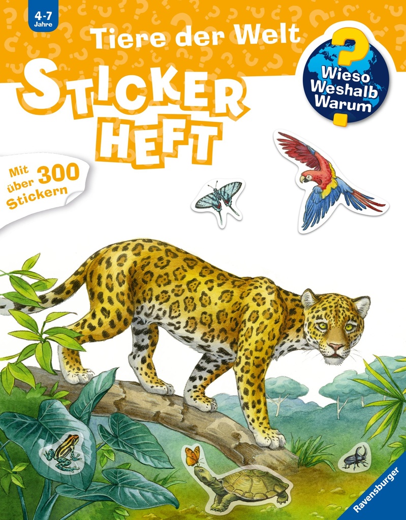 WWWStickern: Tiere der Welt