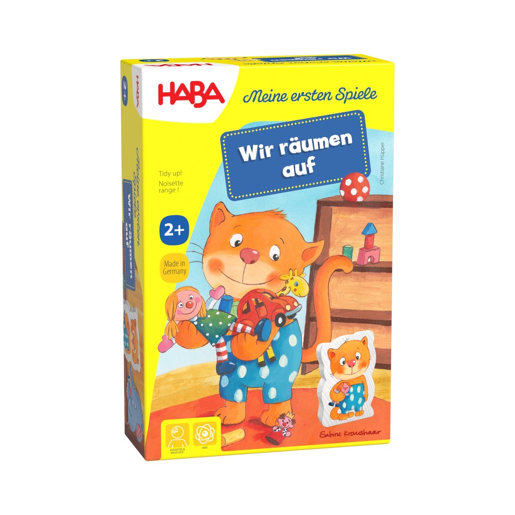 Meine ersten Spiele -Wir räumen auf