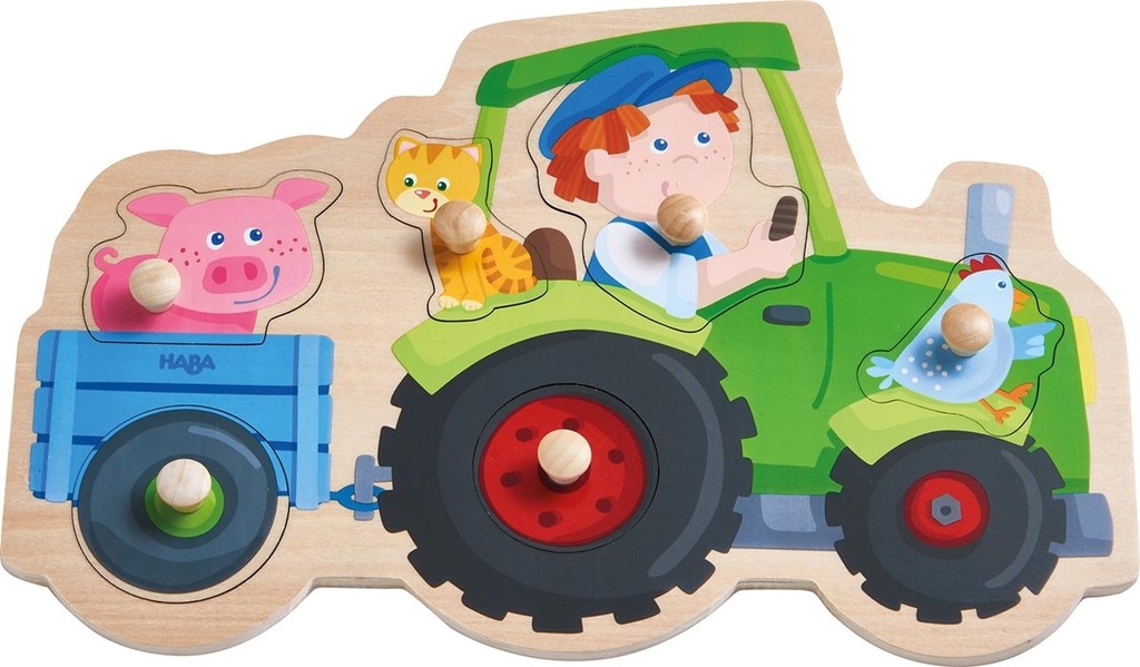 Greifpuzzle Traktorfahrt