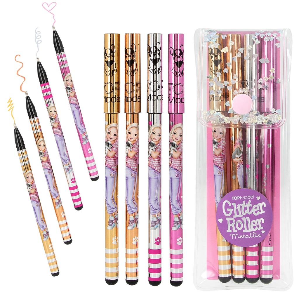 [4010070665647] TOPModel Glitter Gel Metallic Set
