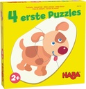 4 erste Puzzles - Tierkinder