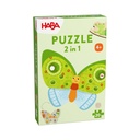Holzpuzzle 2in1 Schmetterling 