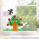 Bastelset – Fensterbild Jahreszeiten