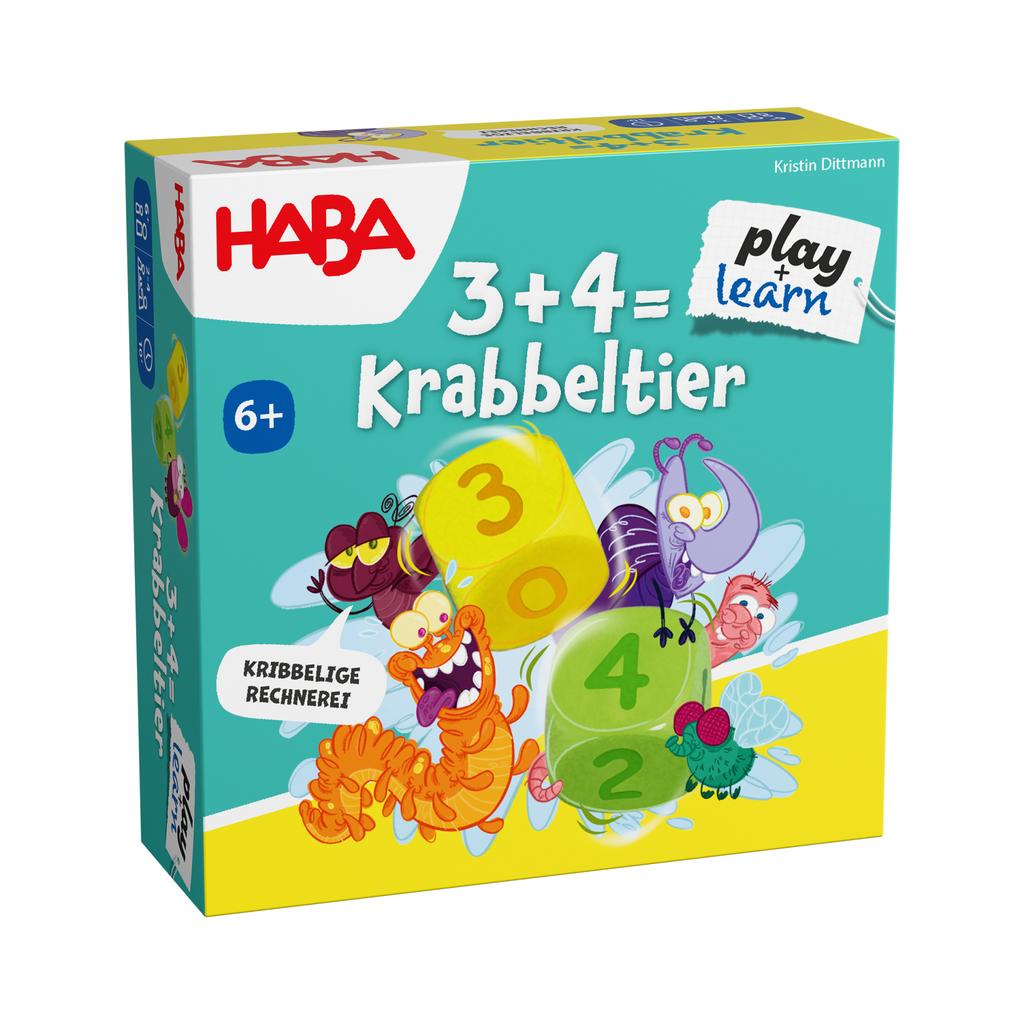HABA - 3+4=Krabbeltier